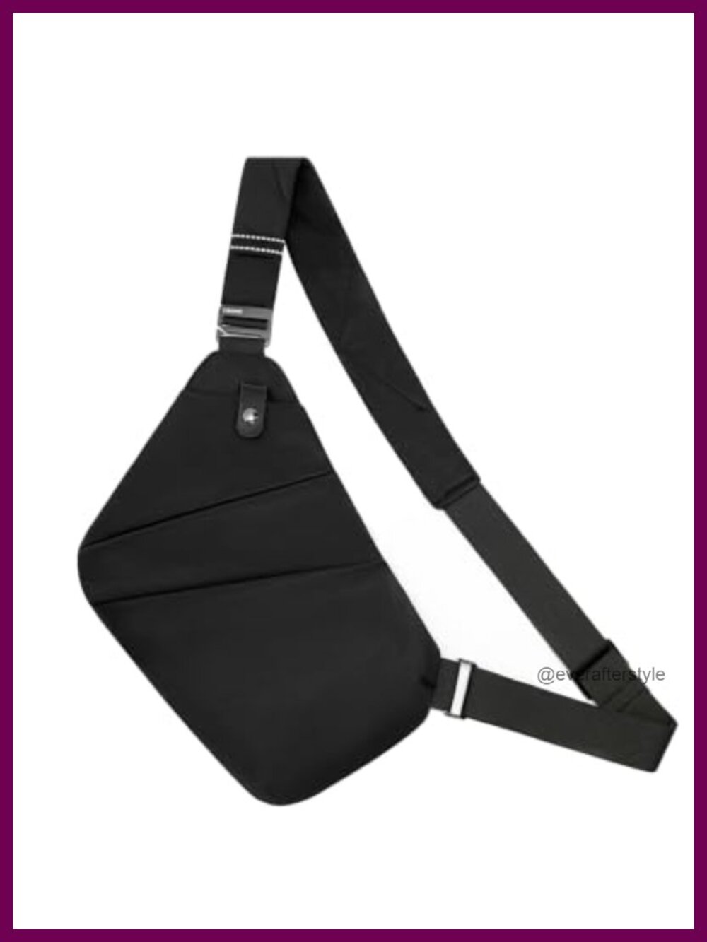 Water-Resistant Anti Theft Crossbody Sling Bag Fits 9.7" iPad